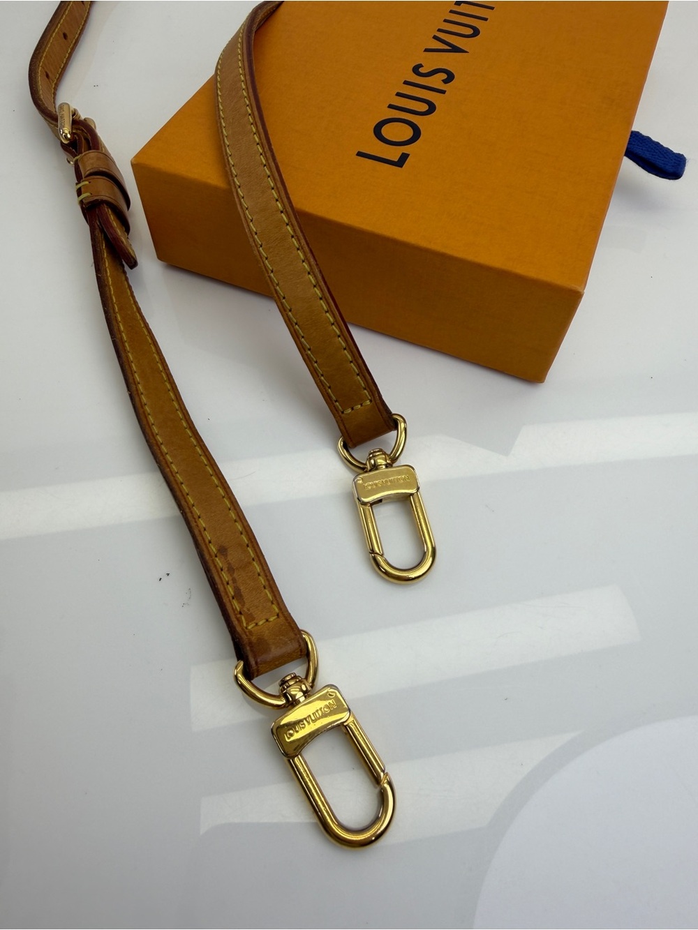 Louis Vuitton Vachetta Leather Shoulder Strap Replacement - Picture 6 of 8